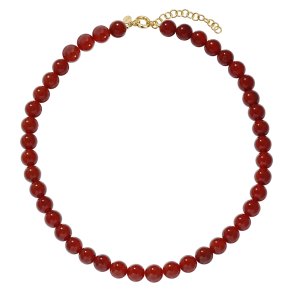Ella Dark Red Necklace