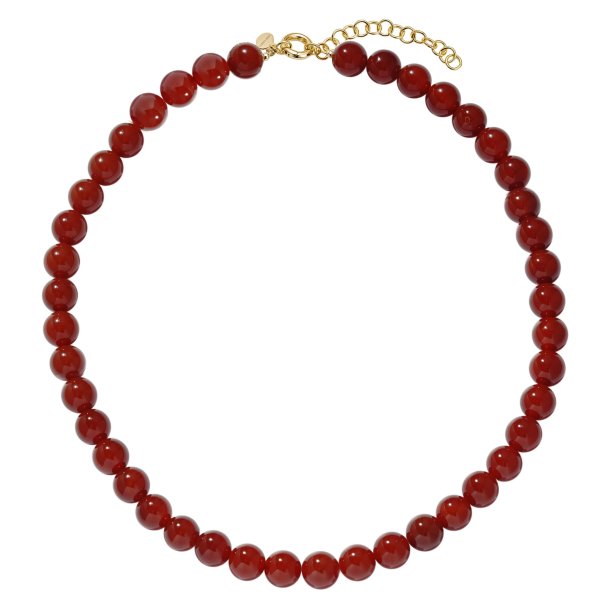 Ella Dark Red Necklace